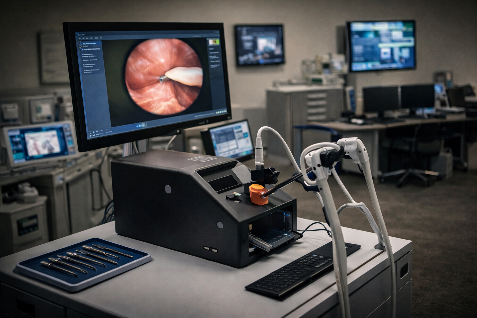 Endoscopic simulation equipment